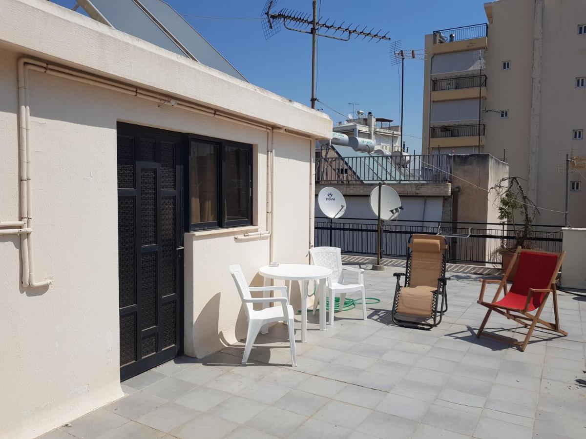 Terrace Roof Room @ Koridallos Metro St. & Piraeus Port Екстериор снимка